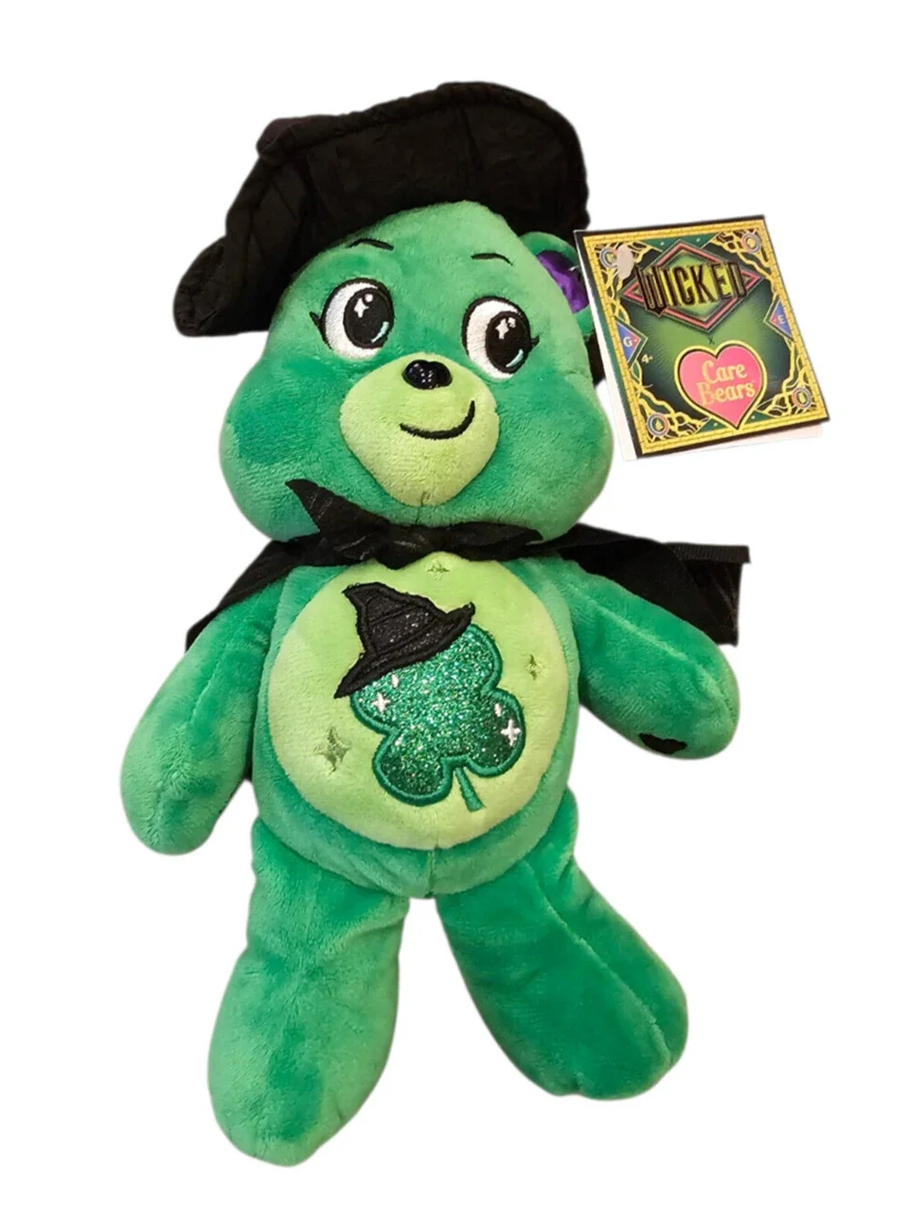 Care Bears x Wicked Fun Size Plush – Good Luck Bear as Elphaba